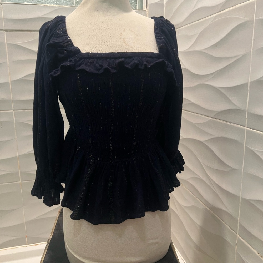 Elegant Black Women's Top